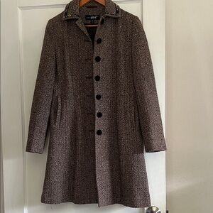 Black Rivet Textured Brown Jacket